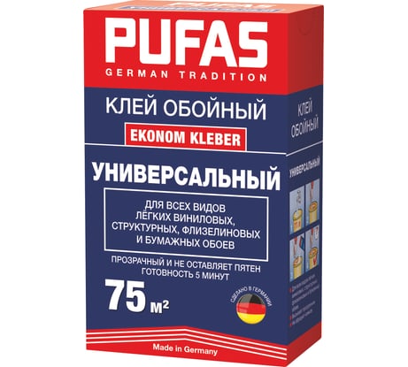 Универсальный клей PUFAS 75 М2 500 Г М 022013092