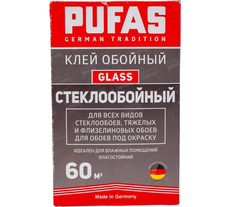 Стеклообойный клей PUFAS (60 кв.м; 500 г) 000914092