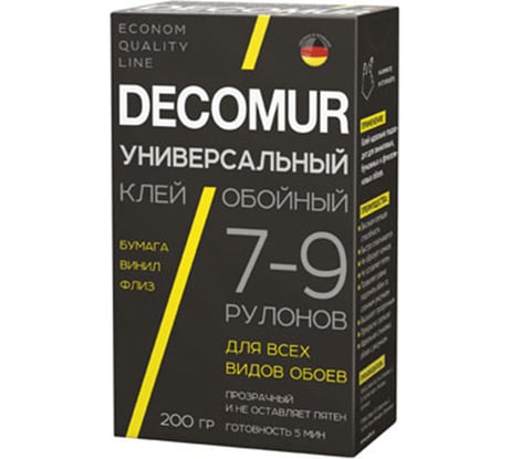 Универсальный клей PUFAS DECOMUR (7-9 рулонов; 200 г) 024802092