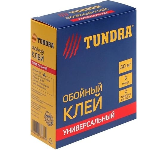 Универсальный обойный клей TUNDRA коробка, 200 г 3880166