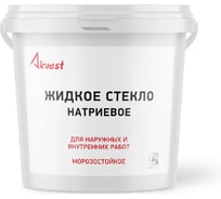 Жидкое стекло Akvest Натриевое, морозостойкое, для наружных и внутренних работ 3,5 кг 00045-2