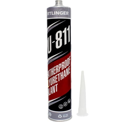 Герметик полиуретановый Kortlinger PU-811 RAL7024, графитовый серый, 300 мл 81130007