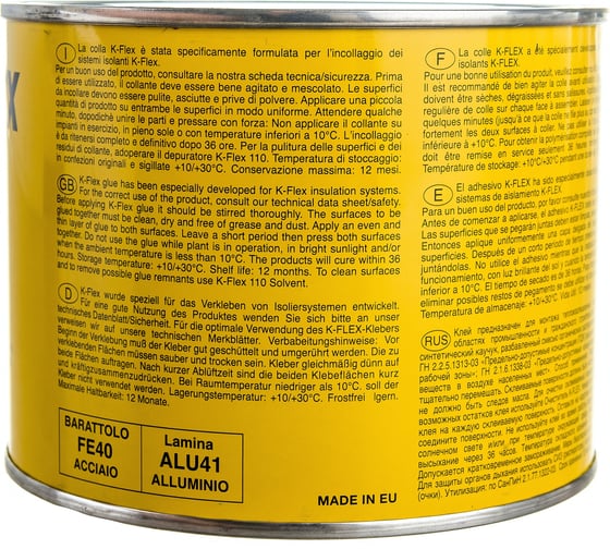 Клей для теплоизоляции K-FLEX 0.5 л K 414 850CL020002