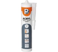 Герметик акриловый Pplus Acryl белый, 260 мл 01-5-1-041
