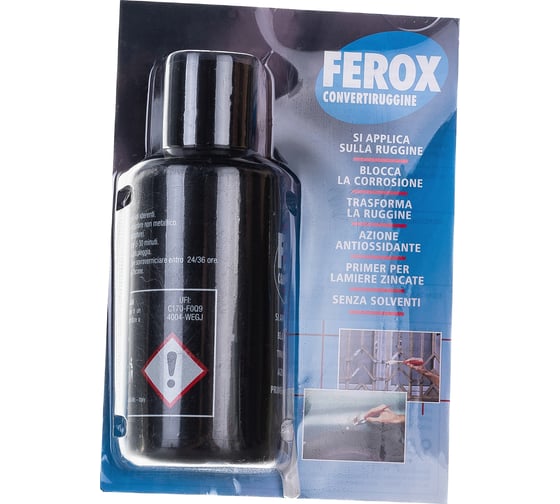Преобразователь ржавчины в грунт AREXONS Ferox 95 мл 4143