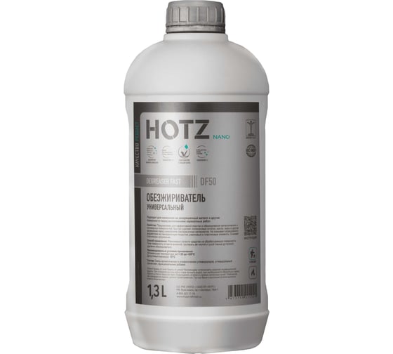 Обезжириватель для автомобиля, универсальный HOTZ, 1.3 л 4673755224012 1