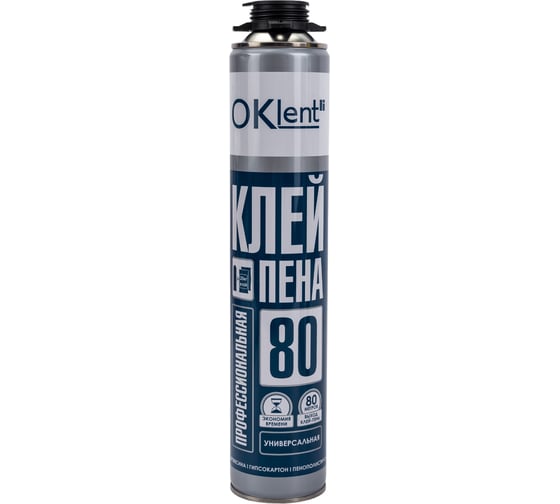 Клей-пена OKlent профессиональная, универсальная, 950 гр 00000343725