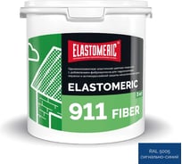 Гидроизоляционная мастика для сложных узлов и примыканий с фиброволокном Elastomeric Systems Elastomeric 911 Fiber 3 кг синий fiber_5005_3kg