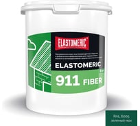 Гидроизоляционная мастика для сложных узлов и примыканий с фиброволокном Elastomeric 911 Fiber 6 кг зеленая Elastomeric Systems fiber_6005_6kg