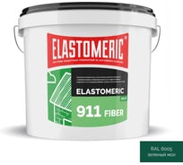 Гидроизоляционная мастика для сложных узлов и примыканий с фиброволокном Elastomeric Systems Elastomeric 911 Fiber 10 кг зеленая fiber_6005_10kg