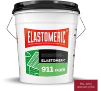 Гидроизоляционная мастика для сложных узлов и примыканий с фиброволокном Elastomeric 911 Fiber 20 кг красный-рубин Elastomeric Systems fiber_3003_20kg