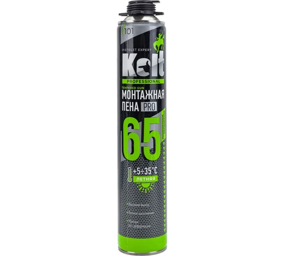 Профессиональная монтажная пена 65 с низким расширением KOLT K95S65 1