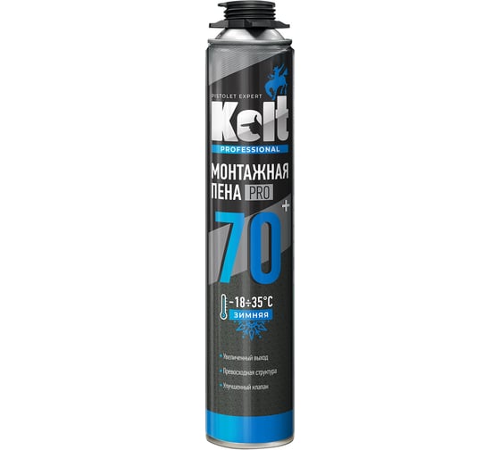 Профессиональная монтажная пена 70+ зимняя KOLT K10W70+
