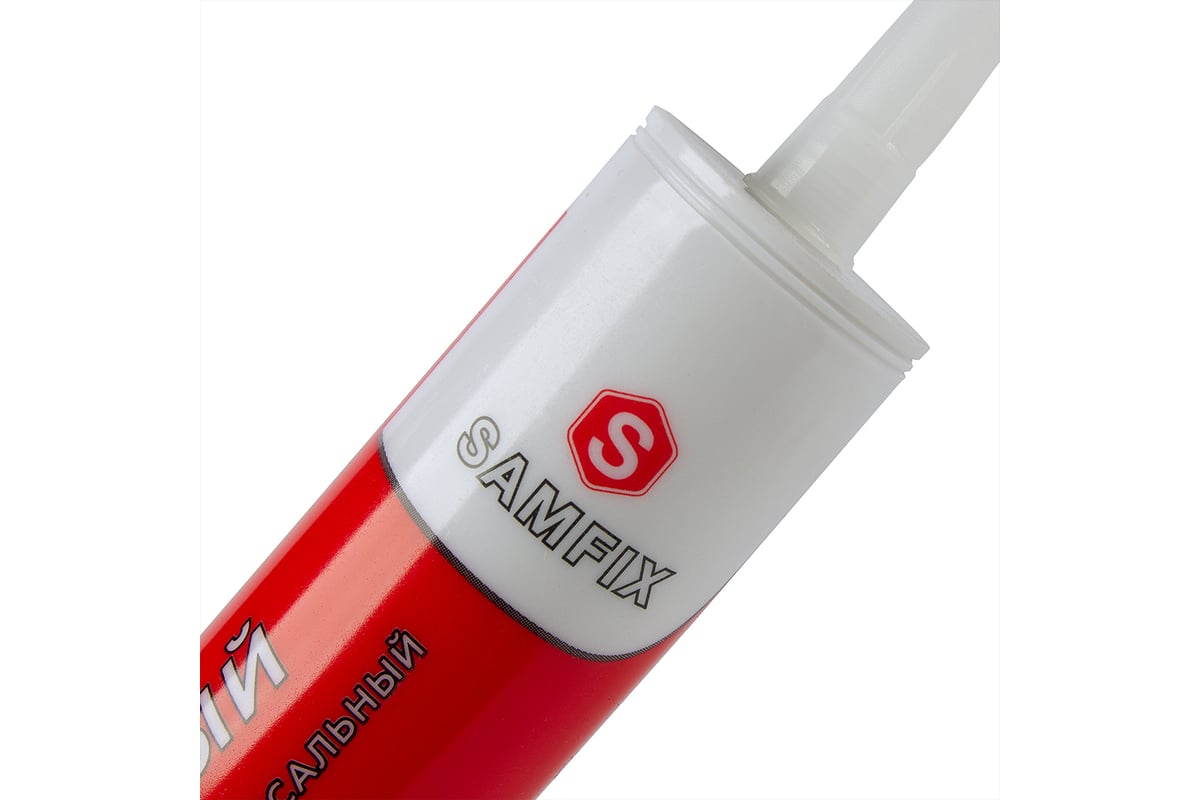 Герметик силиконовый белый SAMGRUPP 280 мл/325 г 16092 - выгодная цена ...