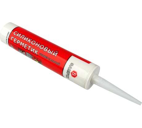 Герметик силиконовый белый SAMGRUPP 280 мл/325 г SAMC-013100325