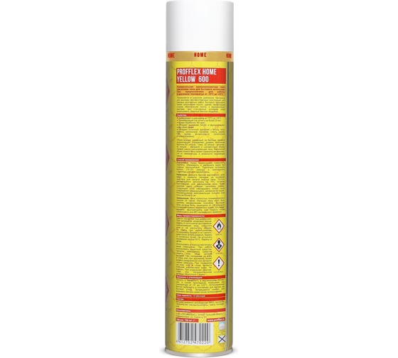 Монтажная пена PROFFLEX 600 ADVANCED бытовая 70220