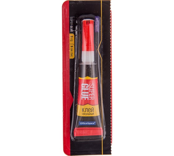 Секундный клей OfficeSpace Super Glue 3 г 175901