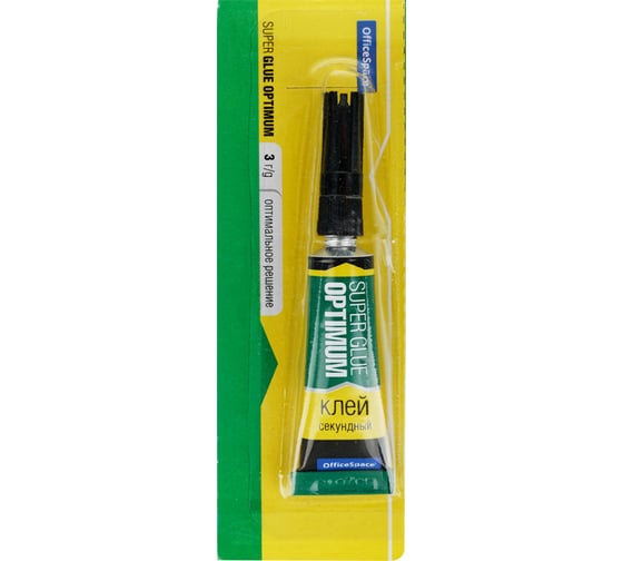 Секундный клей OfficeSpace Super Glue Optimum 3 г 278008