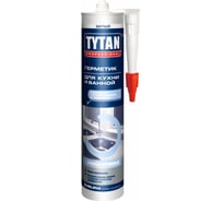Силиконакриловый герметик TYTAN PROFESSIONAL для кухни и ванной, бесцветный, 310 мл 26043