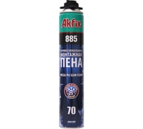 Профессиональная монтажная пена зимняя Akfix 885, 850 гр. 65 л FA085.1