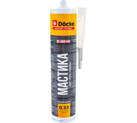 Мастика для гибкой черепицы DOCKE 0.33 кг ZRMA-1099