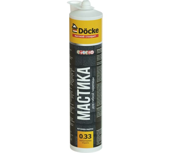 Мастика для гибкой черепицы DOCKE 0.33 кг ZRMA-1099
