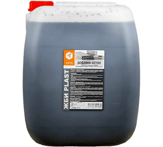 Добавка в бетонные растворы APIS ЖБИ PLAST (канистра; 22 кг) 4665296517371 1