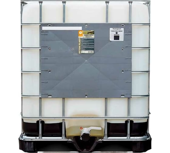 Добавка в бетонные растворы APIS BETON PLAST (еврокуб; 1100 кг) 4665296517258 1