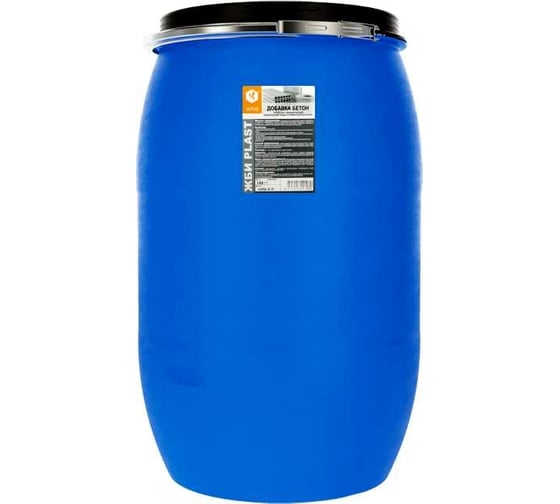 Добавка в бетонные растворы APIS ЖБИ PLAST (бочка; 140 кг) 4665296517326 1