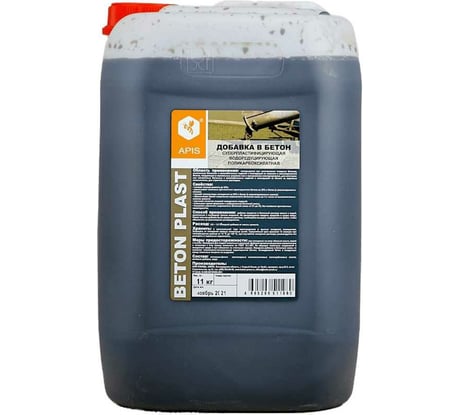 Добавка в бетонные растворы APIS BETON PLAST (канистра; 11 кг) 4665296517265