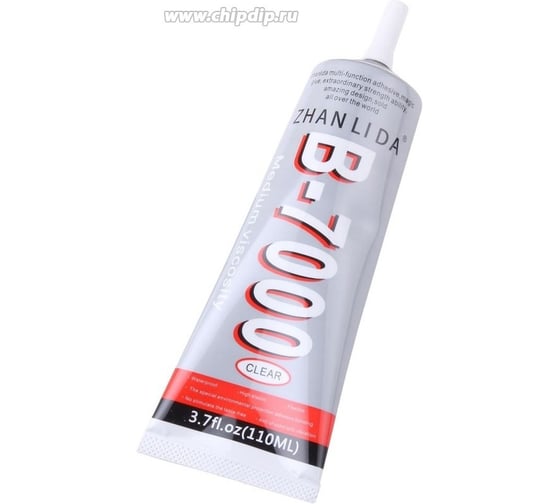 Клей Amperin Zhanlida B-7000 прозрачный, 110мл 57636 1