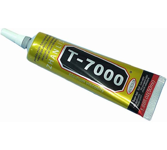 Клей Amperin Zhanlida T-7000 черный 50мл 50 шт 111933 1