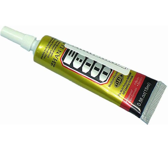 Клей Amperin Zhanlida E-8000 прозрачный 15мл 57629 1