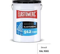 Зимняя гидроизоляционная мастика с фиброволокном Elastomeric Systems ELASTOMERIC-912 Fiber для металлических кровель, 20 кг, белый 912_fiber_9003_20kg
