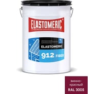 Зимняя гидроизоляционная мастика с фиброволокном Elastomeric Systems ELASTOMERIC-912 Fiber для металлических кровель, 20 кг, винно-красный 912_fiber_3005_20kg