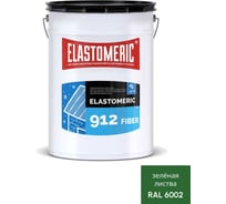 Зимняя гидроизоляционная мастика с фиброволокном Elastomeric Systems ELASTOMERIC-912 Fiber для металлических кровель, 20 кг, светло-зеленый 912_fiber_6002_20kg