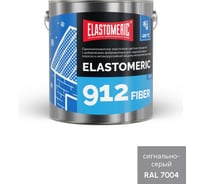Зимняя гидроизоляционная мастика с фиброволокном Elastomeric Systems ELASTOMERIC-912 Fiber для металлических кровель 3 кг серый 912_fiber_7004_3kg