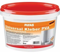 Клей ПВА строительный универсальный морозостойкий ПУФАС 2,5кг тов-122873