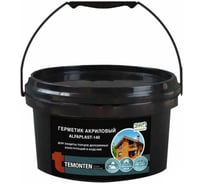 Герметик для защиты торцов Alfaplast -140, цвет Бук, ведро 3 л (3 кг) 4627176172292