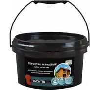 Герметик Alfaplast 140 Для защиты торцов. Цвет Палисандр. Ведро 5 л (5 кг) 4627176172223