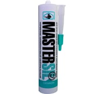 Силиконовый герметик Mastersil (нейтральный; белый; 310 мл) 1363