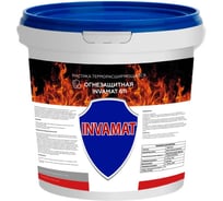 Мастика терморасширяющаяся огнезащитная INVAMAT 611 ведро, 3 кг 1393