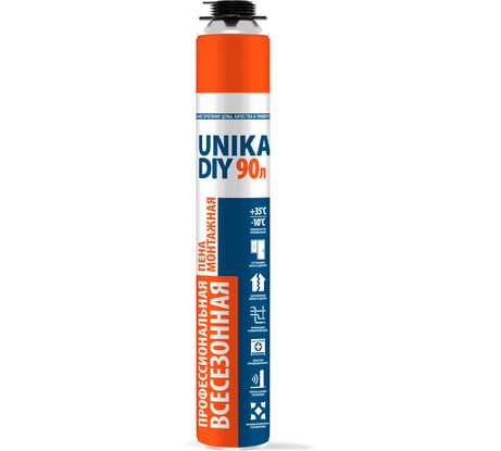 Пена монтажная профессиональная всесезонная MARCON UNIKA DIY 90л UDV90MP
