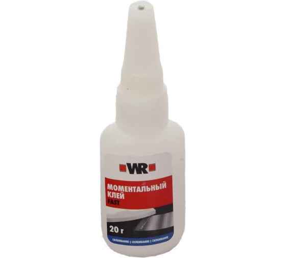 Клей моментальный универсальный WURTH WR FAST 20 г 1893920501092 1
