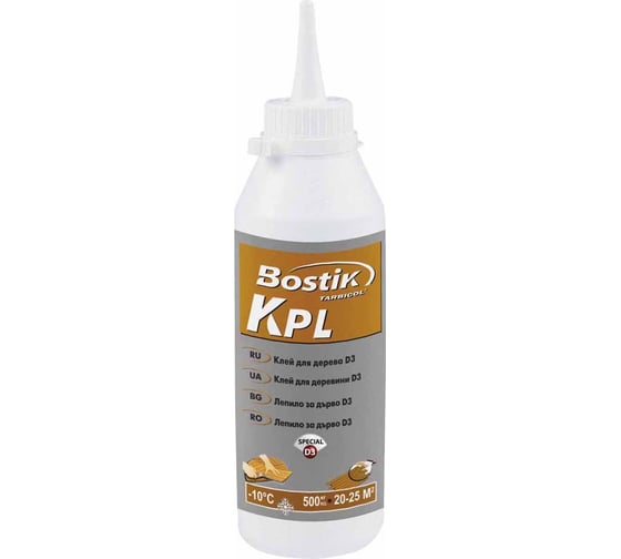 Клей для сборки паркета Bostik Tarbicol КРL 4294 0,5л пласт.банка
