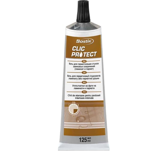 Гель для герметизации стыков Bostik Clic Protect 7375 0,125л пласт.туба 1