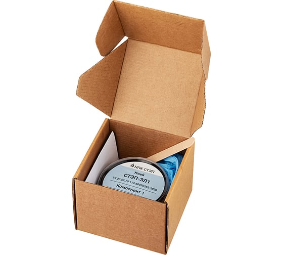 Эластичный конструкционный клей повышенной прочности НПК СТЭП СТЭП-ЭЛ1, 100 г 00-00001601