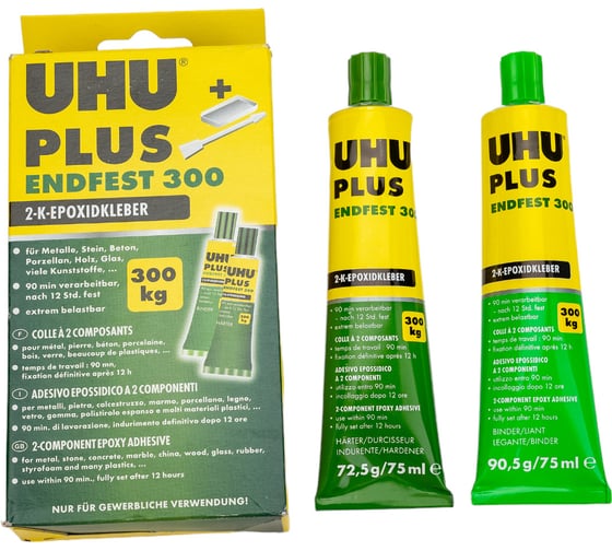 Универсальный эпоксидный клей UHU Plus endfest 300 163 г 45630