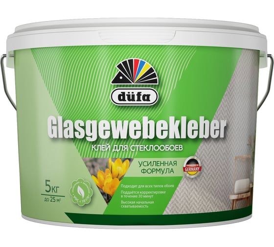 Клей Dufa GLASGEWEBEKLEBER для стеклообоев 5кг МП00-014586