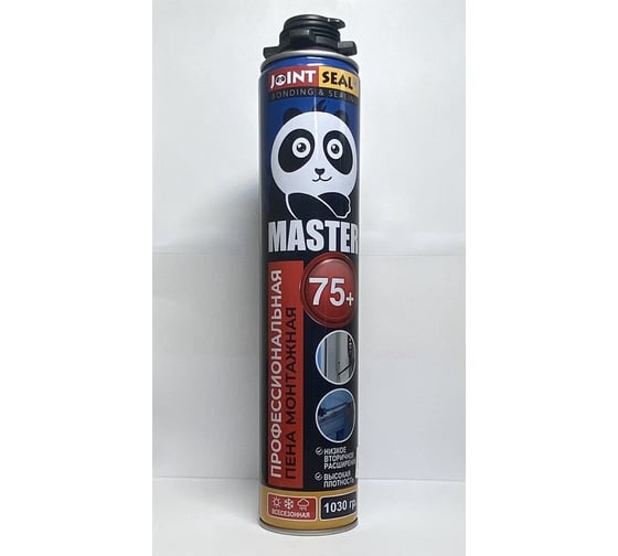Всесезонная профессиональная монтажная пена JOINTSEAL PUFOAM MASTER 1030 гр. PU-FOAM-MASTER ALLS 75+